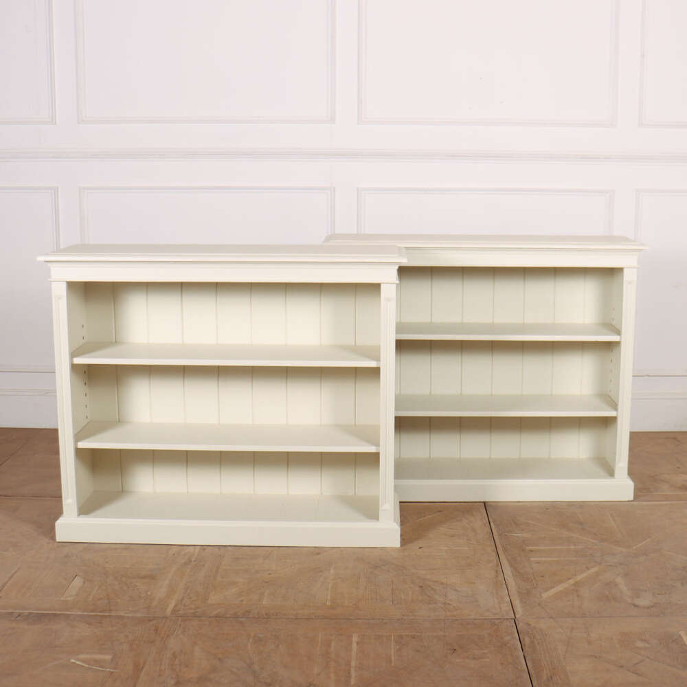 Pair of Custom Made Bookcases