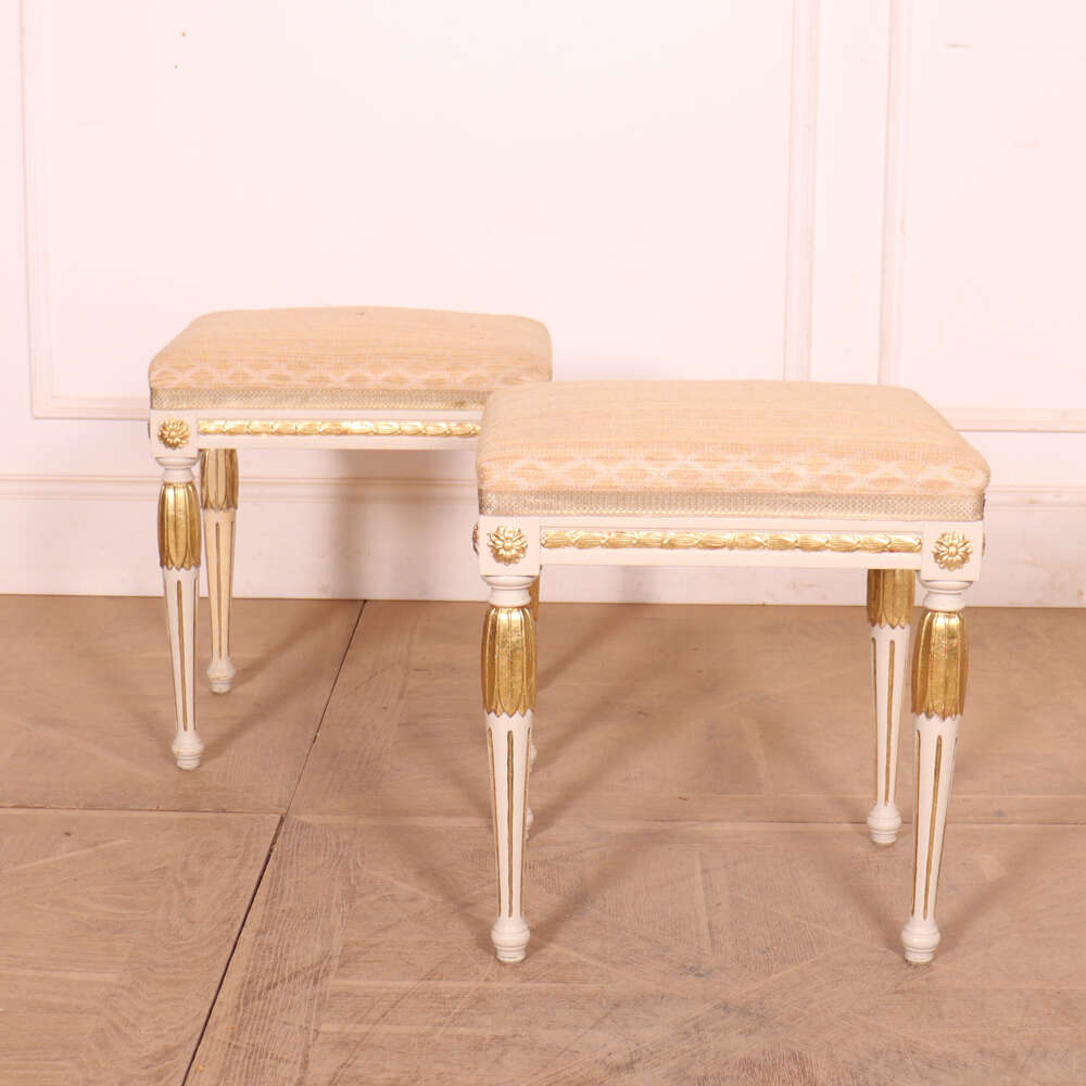 Pair of Swedish Stools