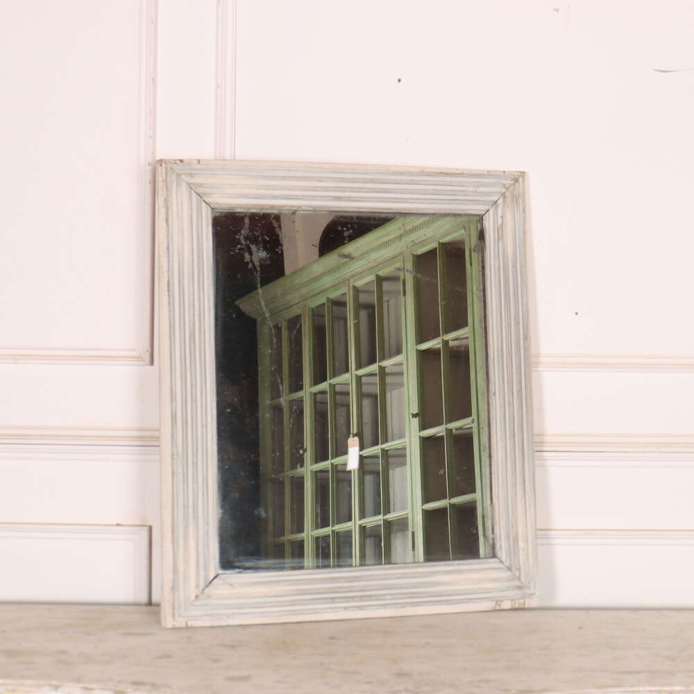 French Painted Dressing Mirror