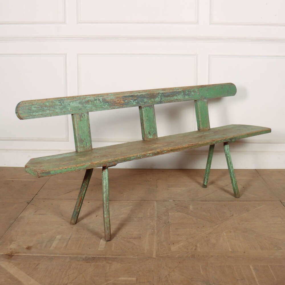 Austrian Original Painted Bench