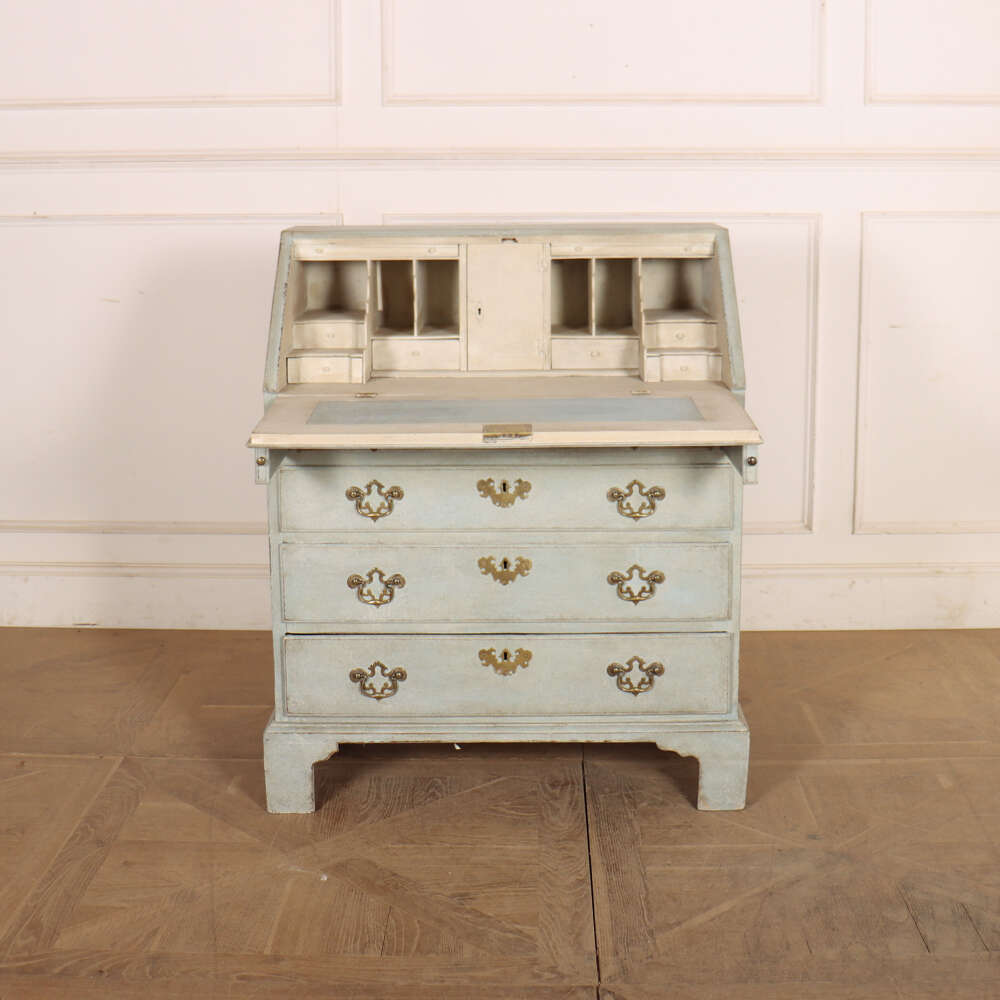 Small English Painted Bureau