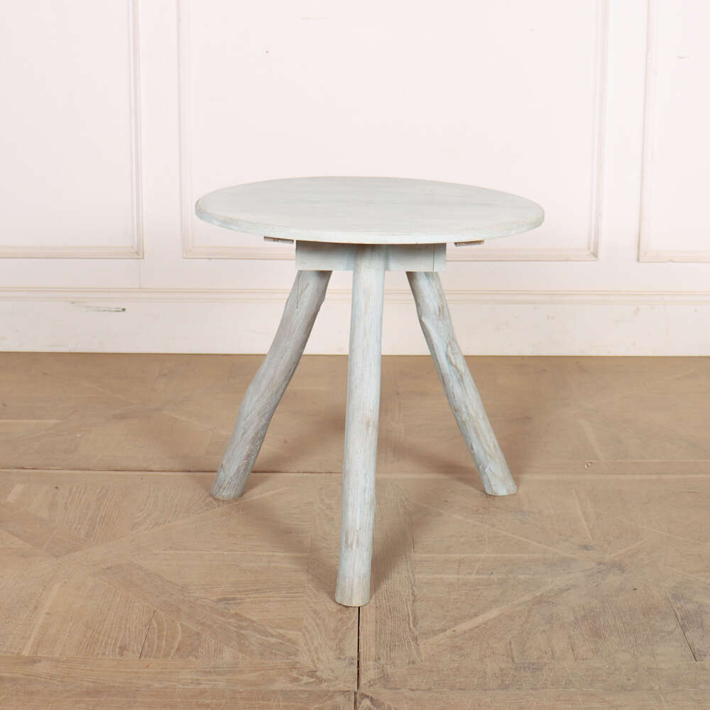English Painted Cricket Table