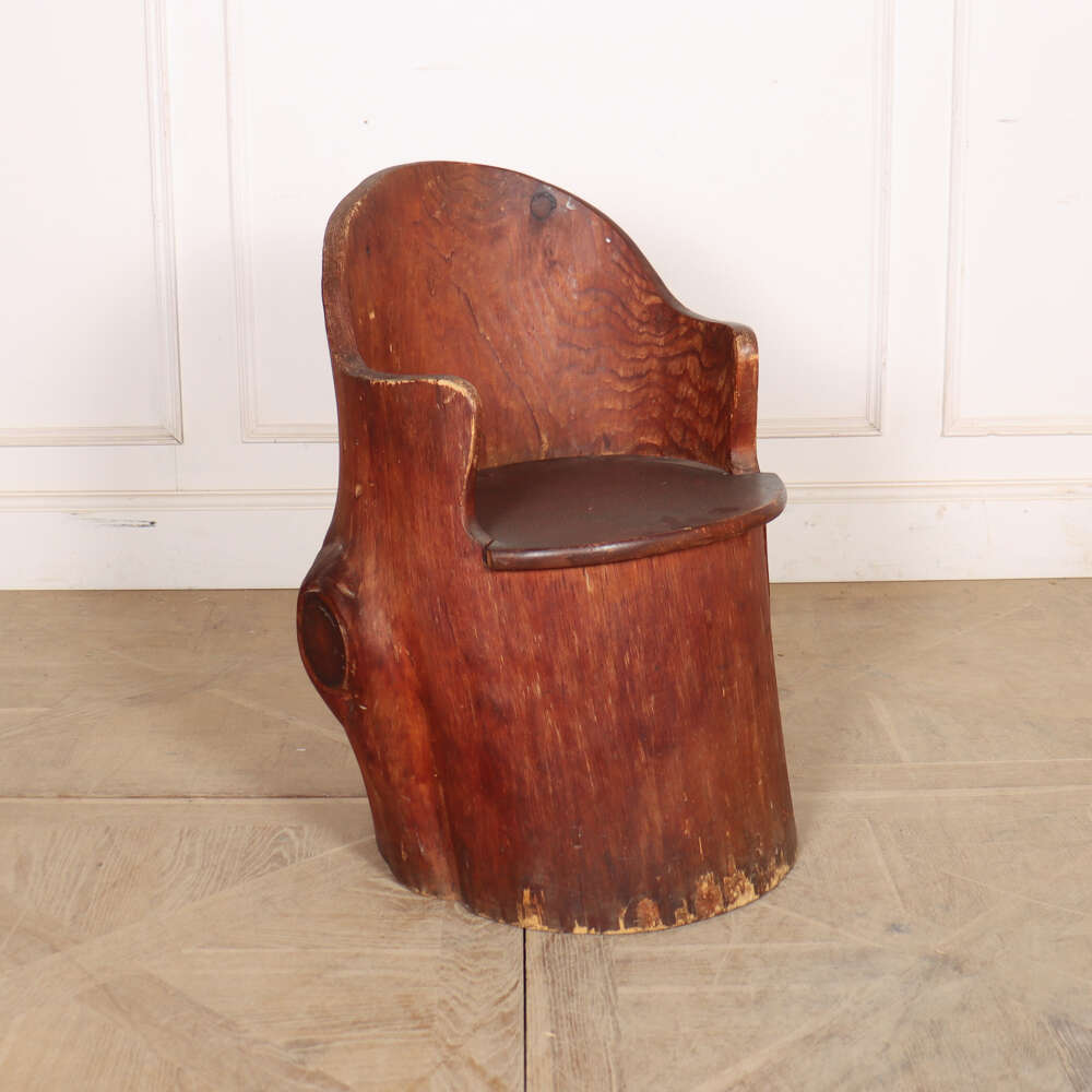 Swedish Dug Out Chair