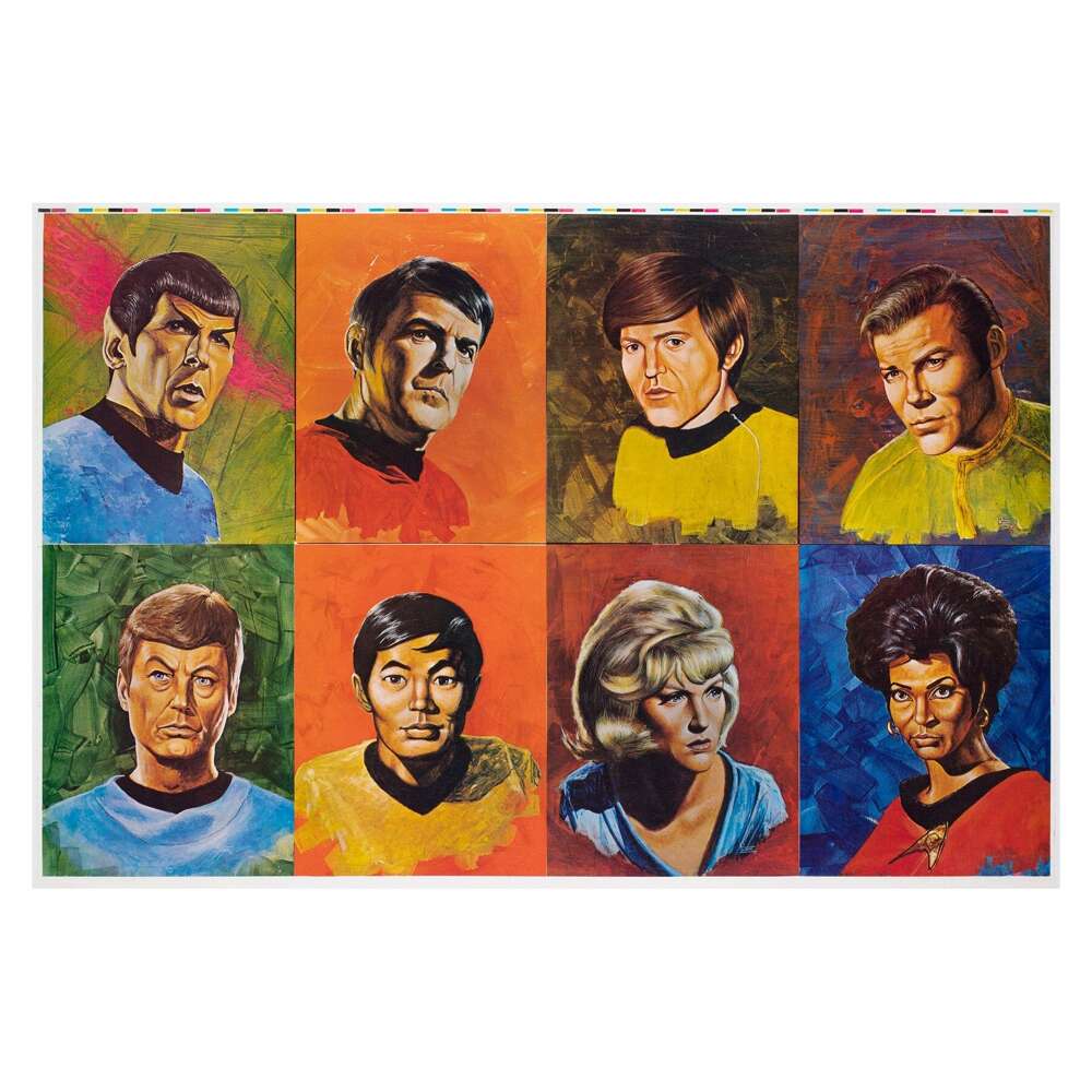 Star Trek 1970s Us Printer's Proof Poster, Andrew Probert