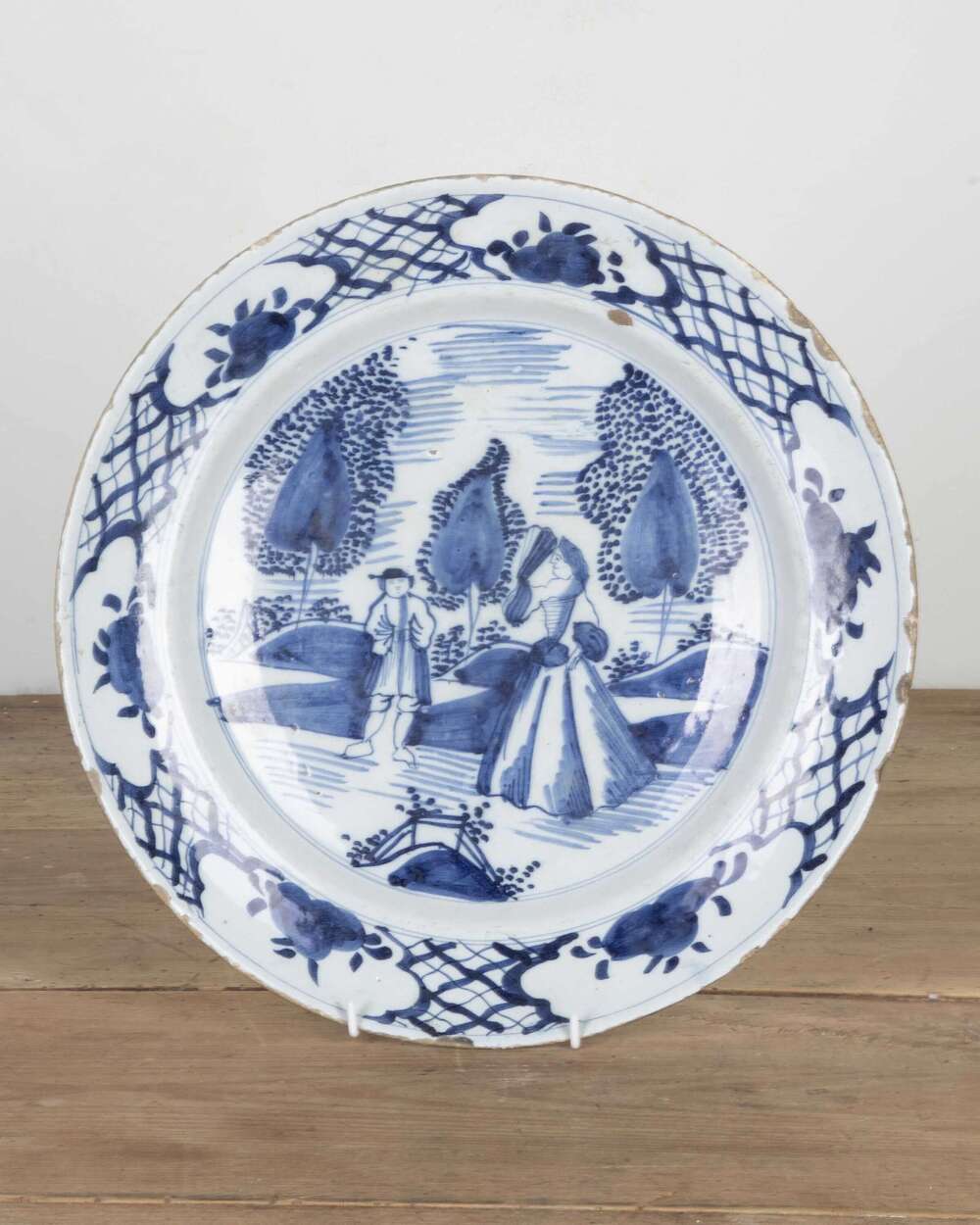 18th Century Dutch Delft Charger