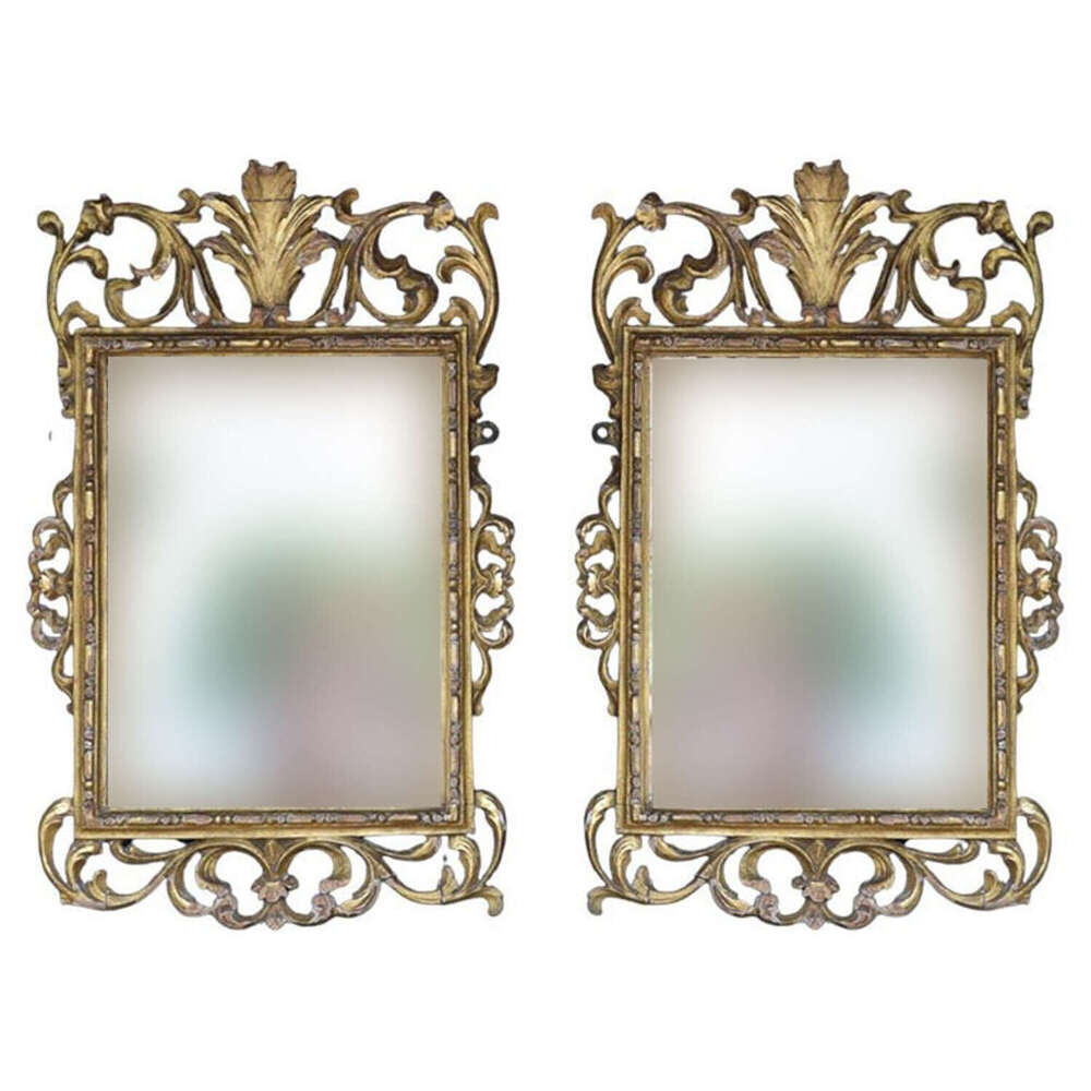 Carved Pine Mirrors