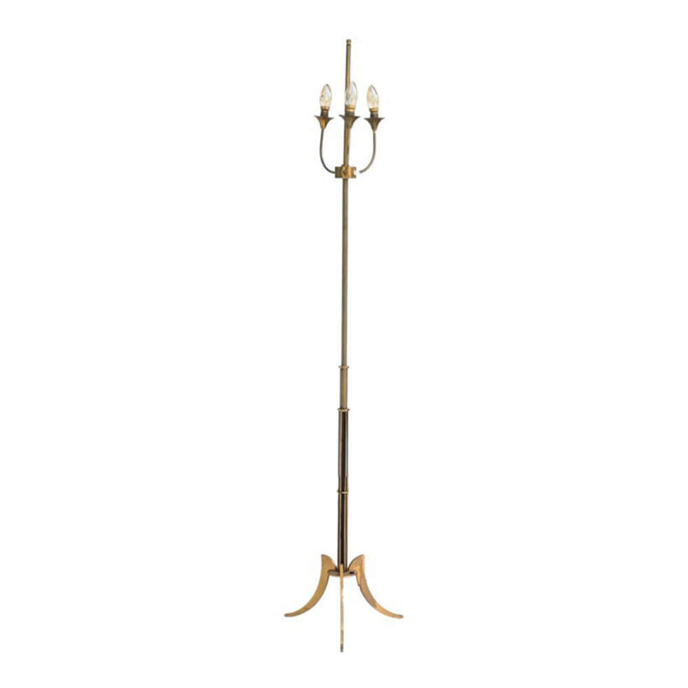 Stylish Brass Floor Lamp