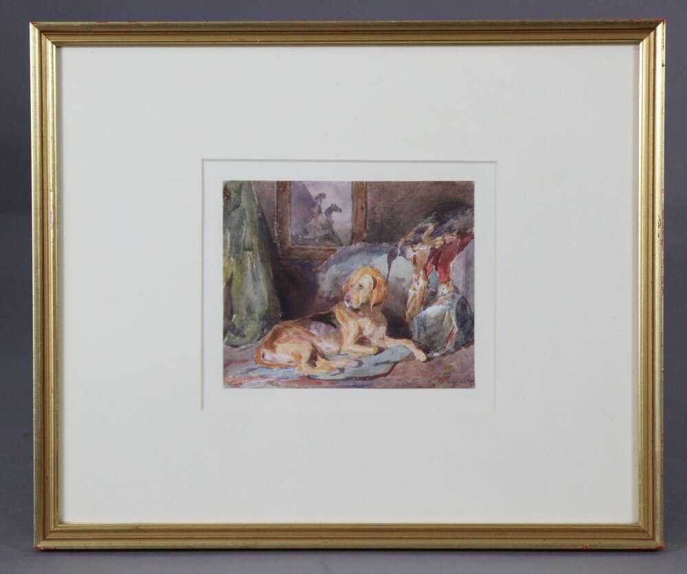 Frederick Tayler - Watercolour - Guarding Master's Uniform