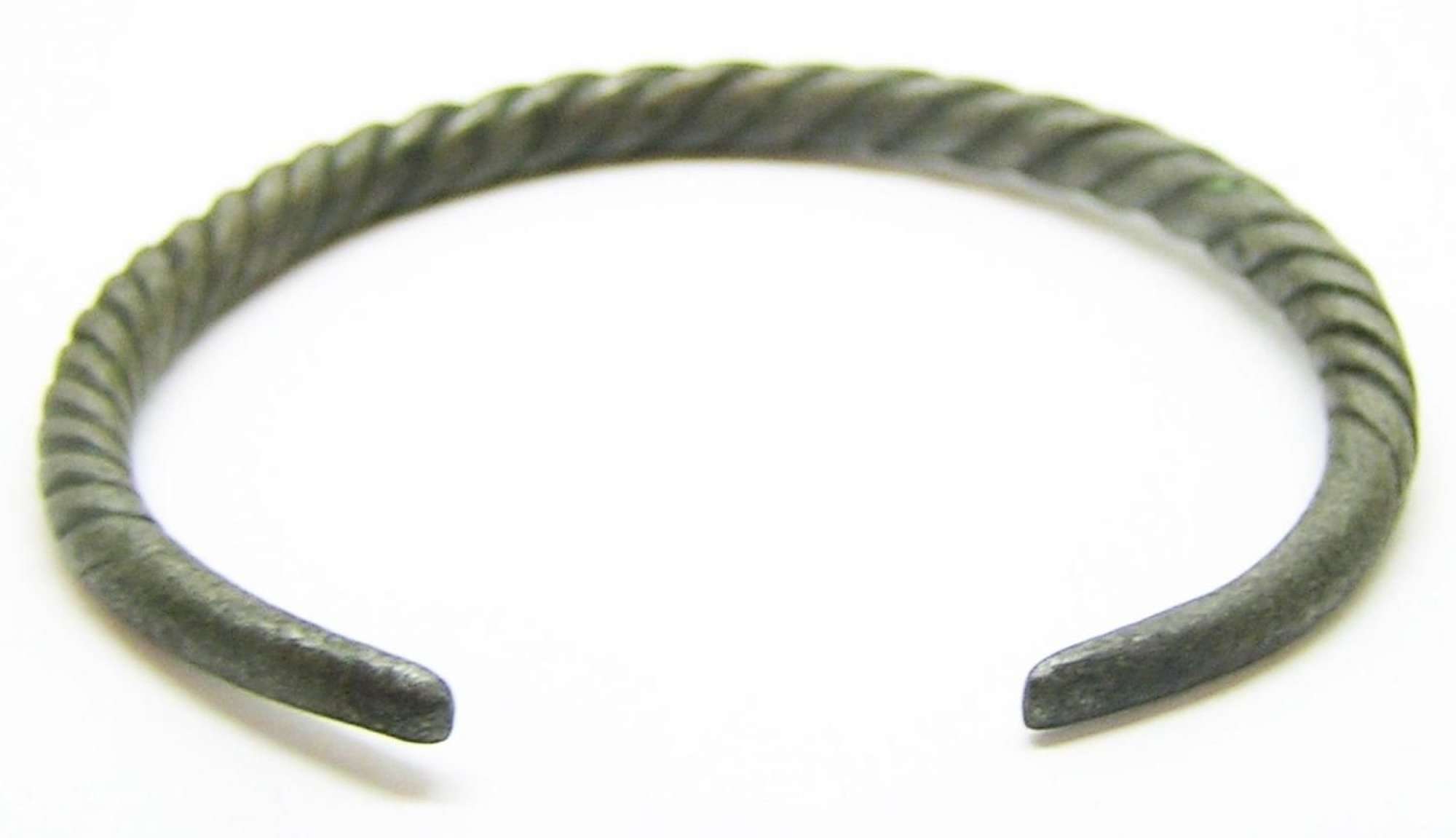 Scandinavian Iron Age Silver Bracelet / Oath Ring