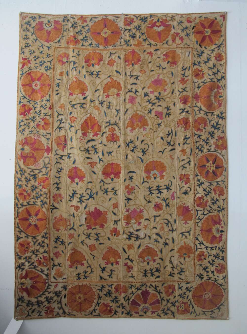 Bokhara Suzani, Uzbekistan, Circa 1850, 1.80m x 1.24m