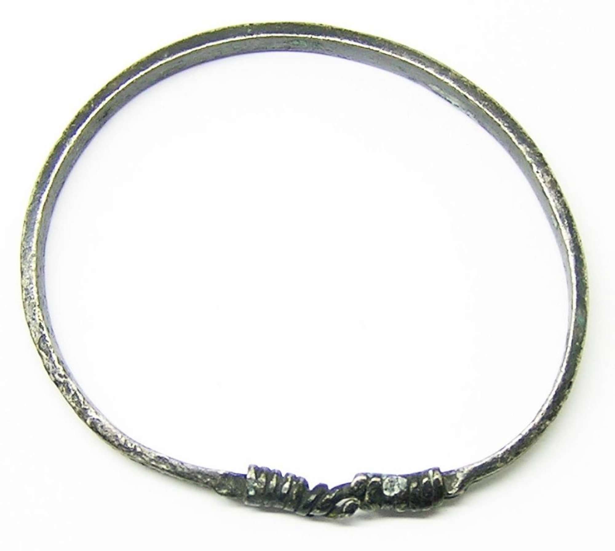 Scandinavian Viking Silver Bracelet