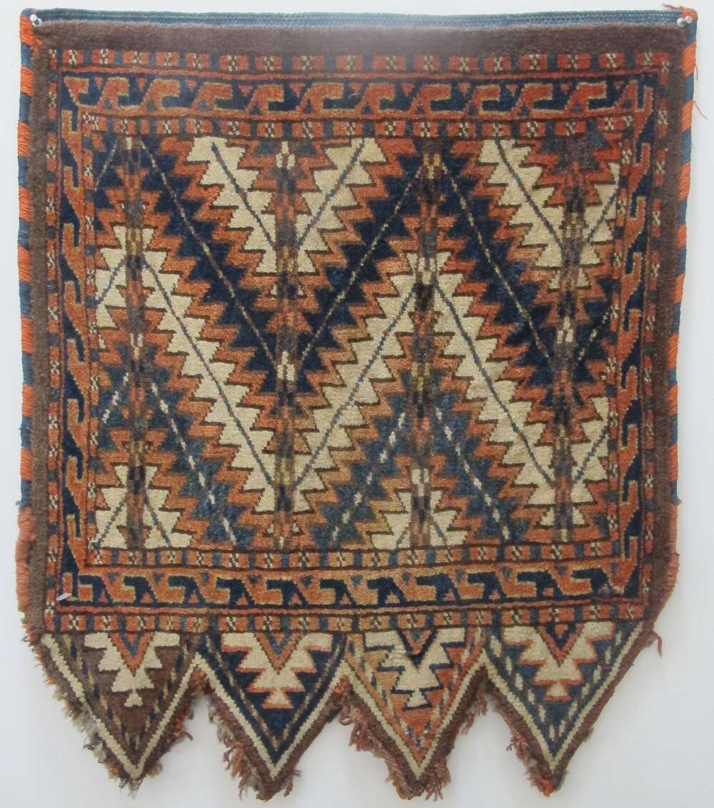 Antique Yomut Okbash, Central Asia, Circa 1890
