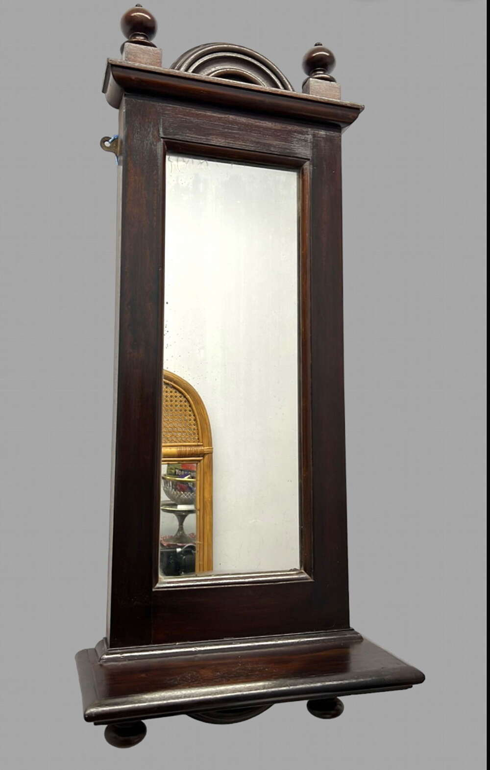 A Mahogany Toilet/Hall Mirror