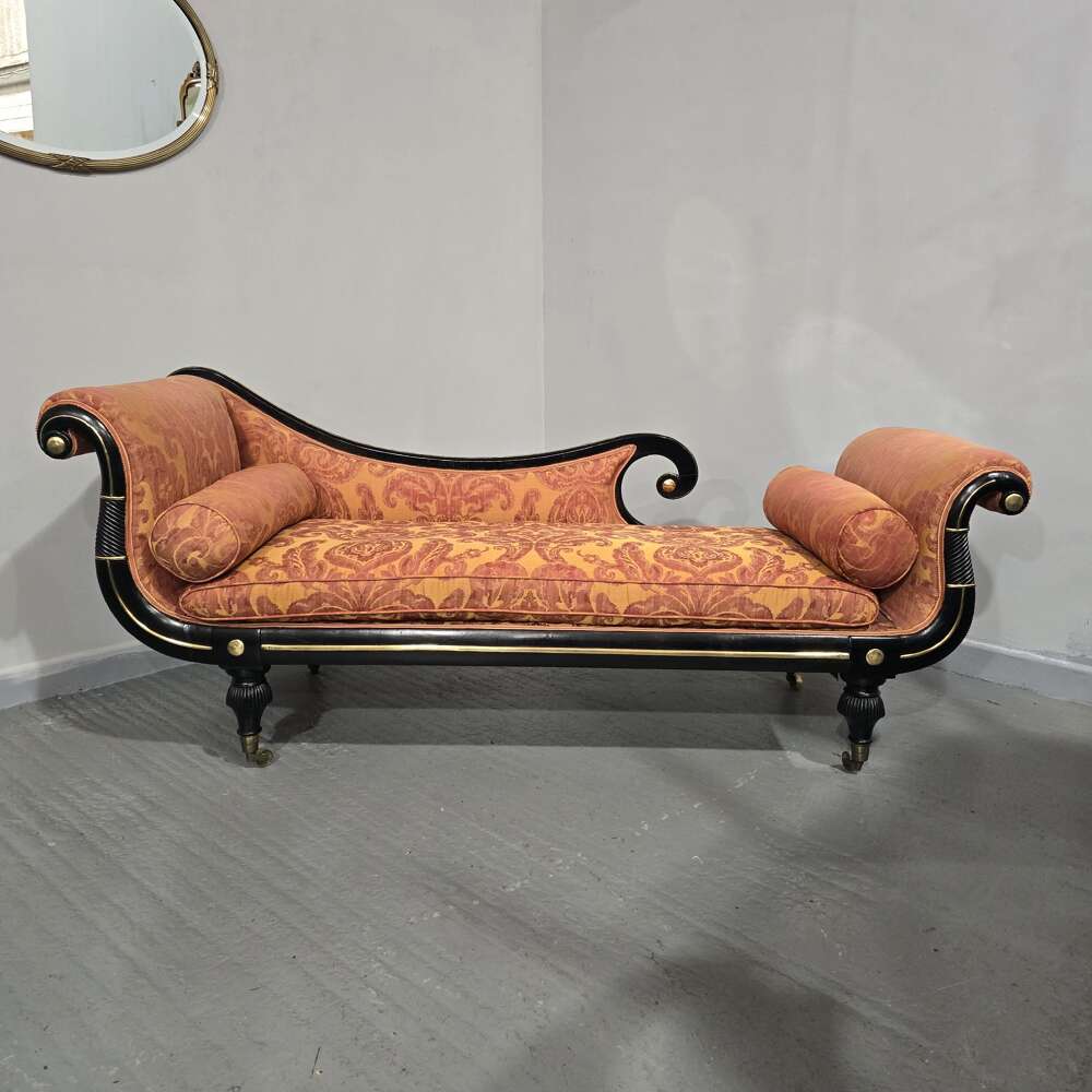 Outstanding Regency Chaise Lounge Sofa