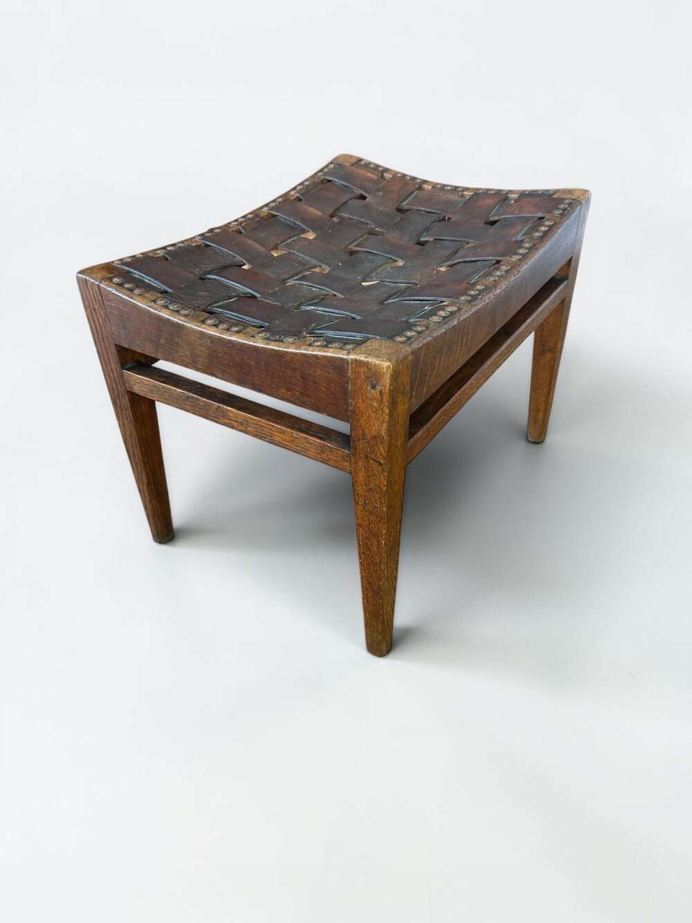 Author Simpson Of Kendal Arts & Crafts Stool