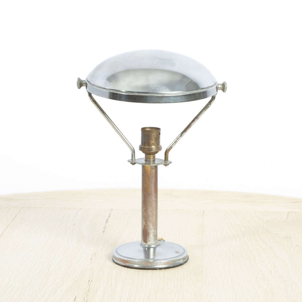 Art Deco Chrome Table Lamp