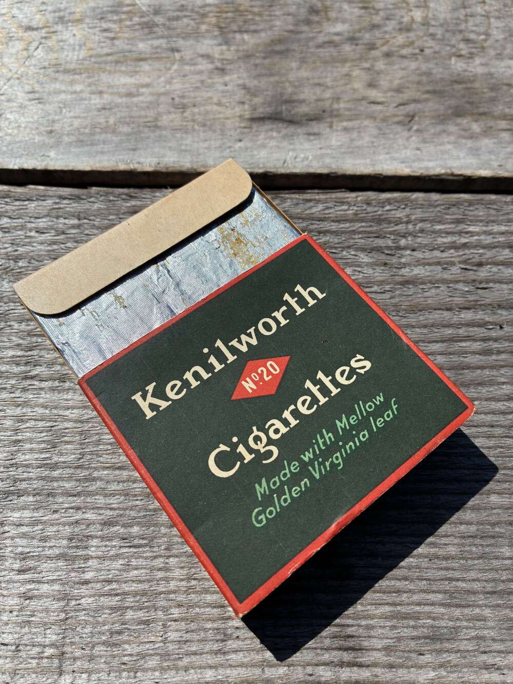 Cope bros & co kenilworth no20 cigarette packet live