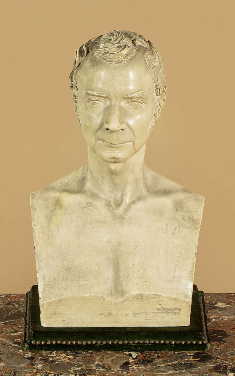 Plaster Bust Of A Gentleman C.1850