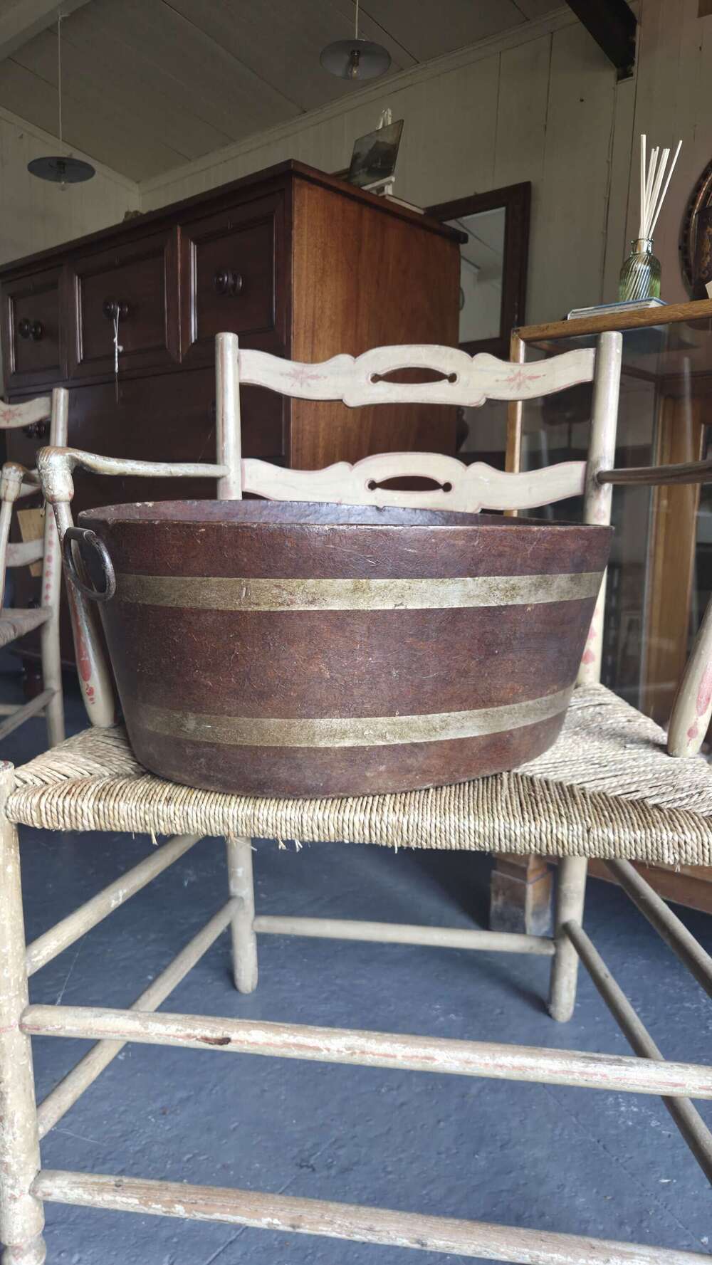 Early 19th Century Paper Mache Wine Cooler