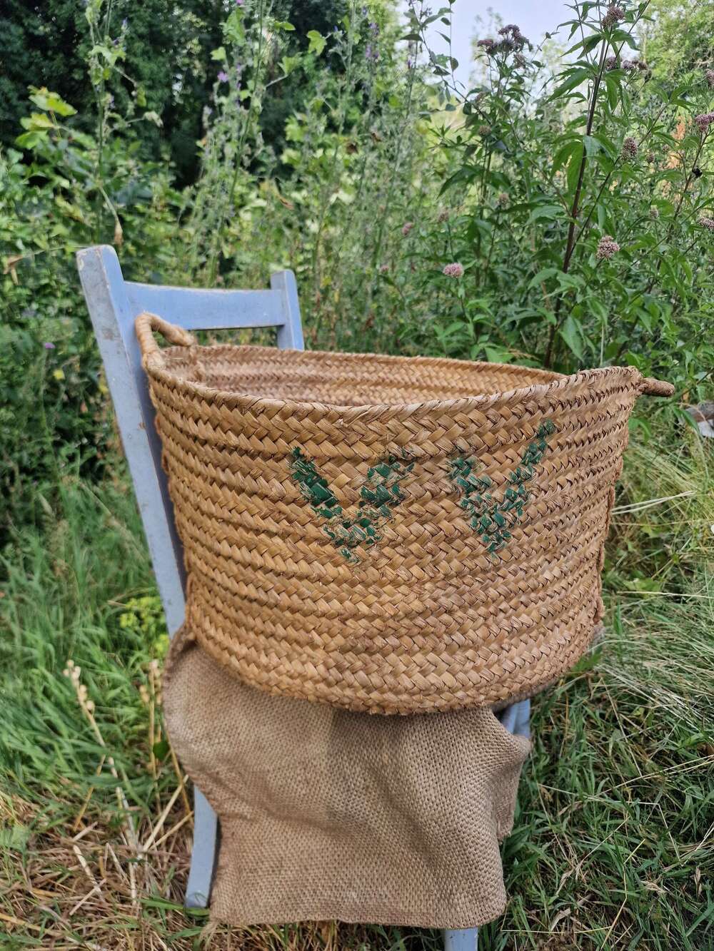 Spanish olive basket
