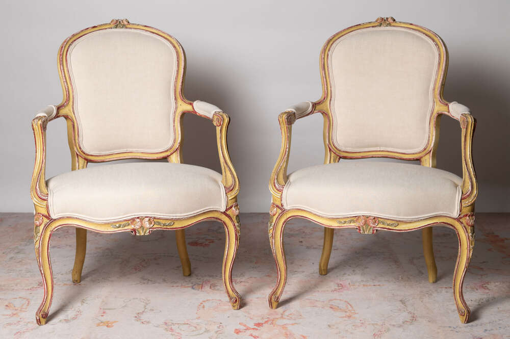 Pair Of French Fauteuils