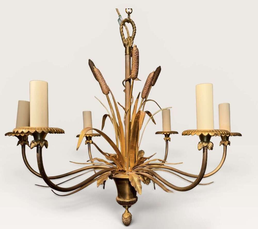 Signed Maison Charles Chandelier