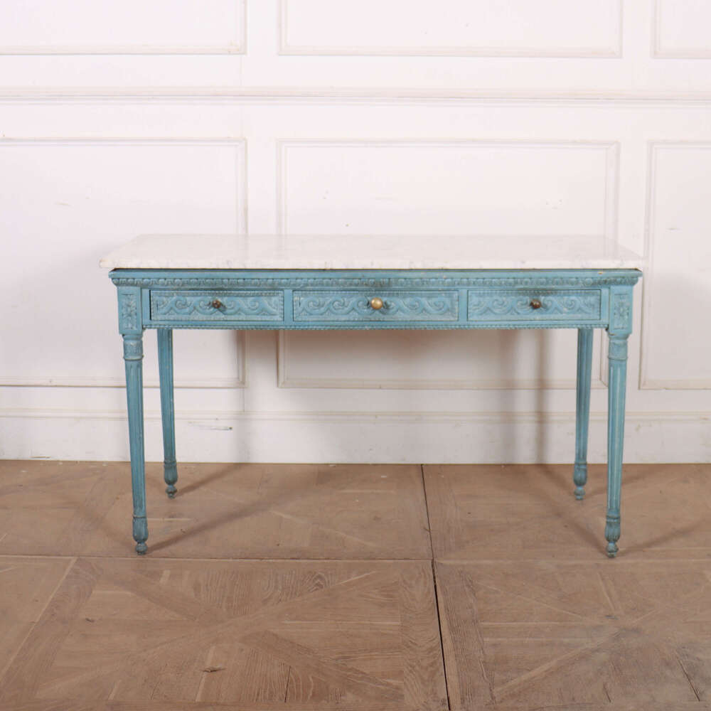 Italian Carved Console Table/ Desk