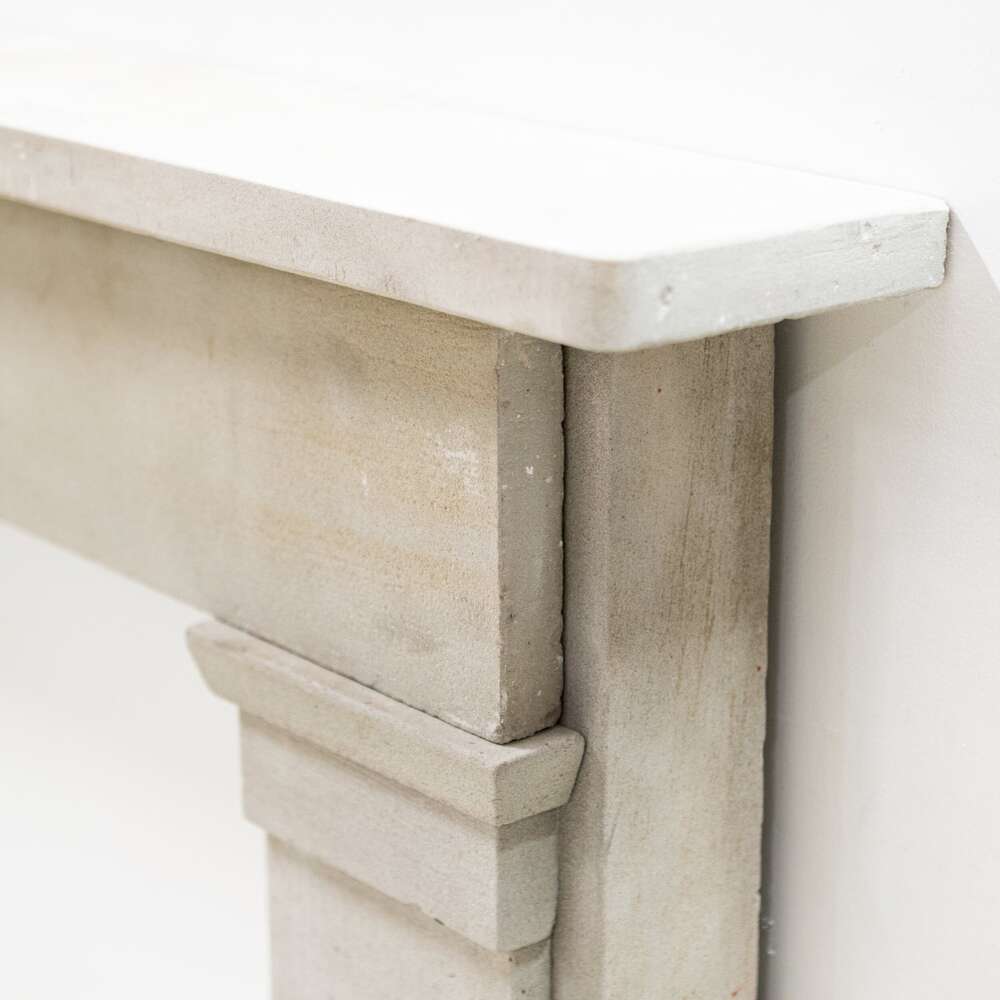 Antique Late Georgian Sandstone Fireplace Surround
