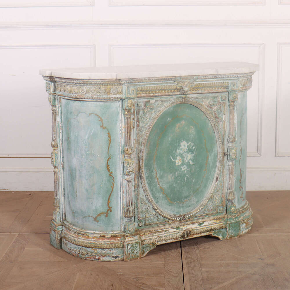 Italian Painted Credenza