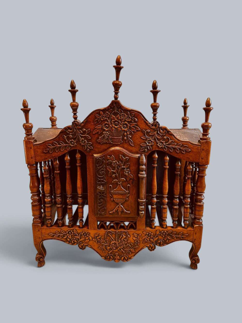 PANETIERE IN WALNUT, FRENCH, C1800