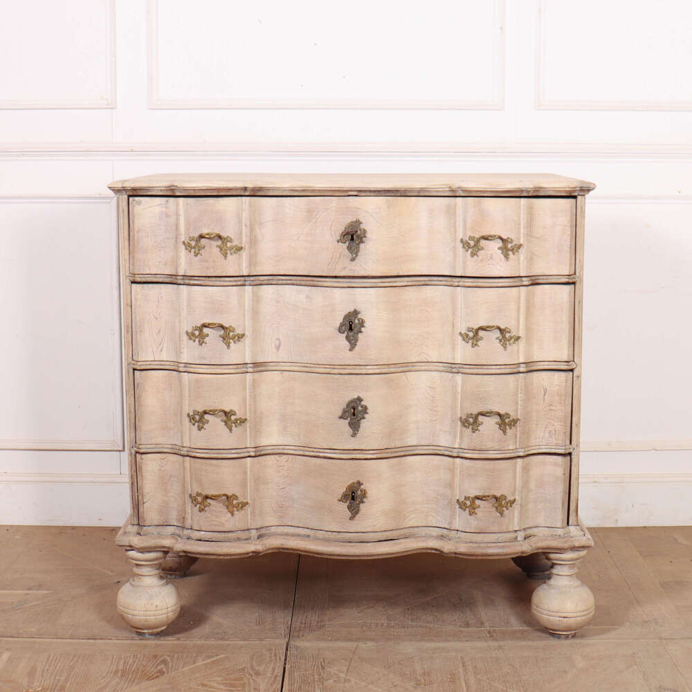 Danish Serpentine Commode