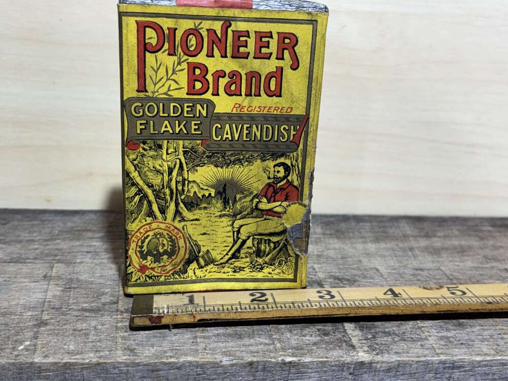 Pioneer Brand Richmond Cavensish Liverpool Dummy Tobacco Pack c1900s