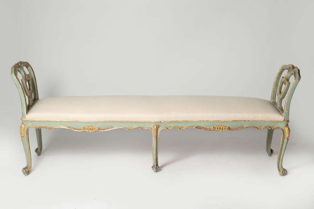 Antique Italian Long Stool &ndash; Bench