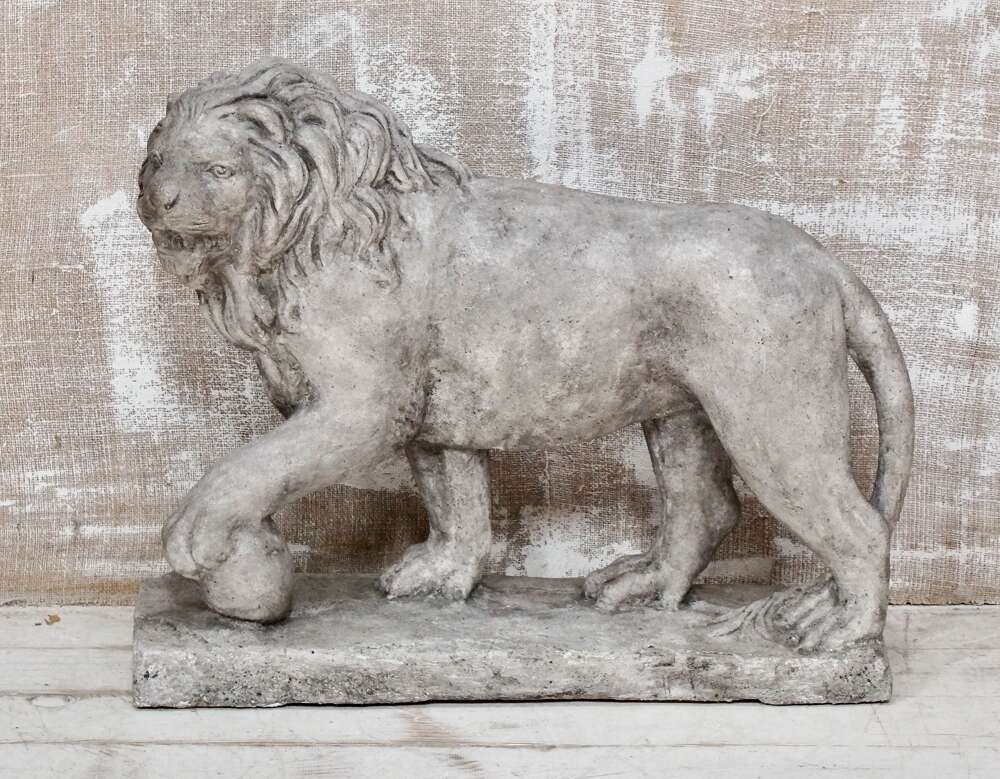 Antique Stone Medici Lion