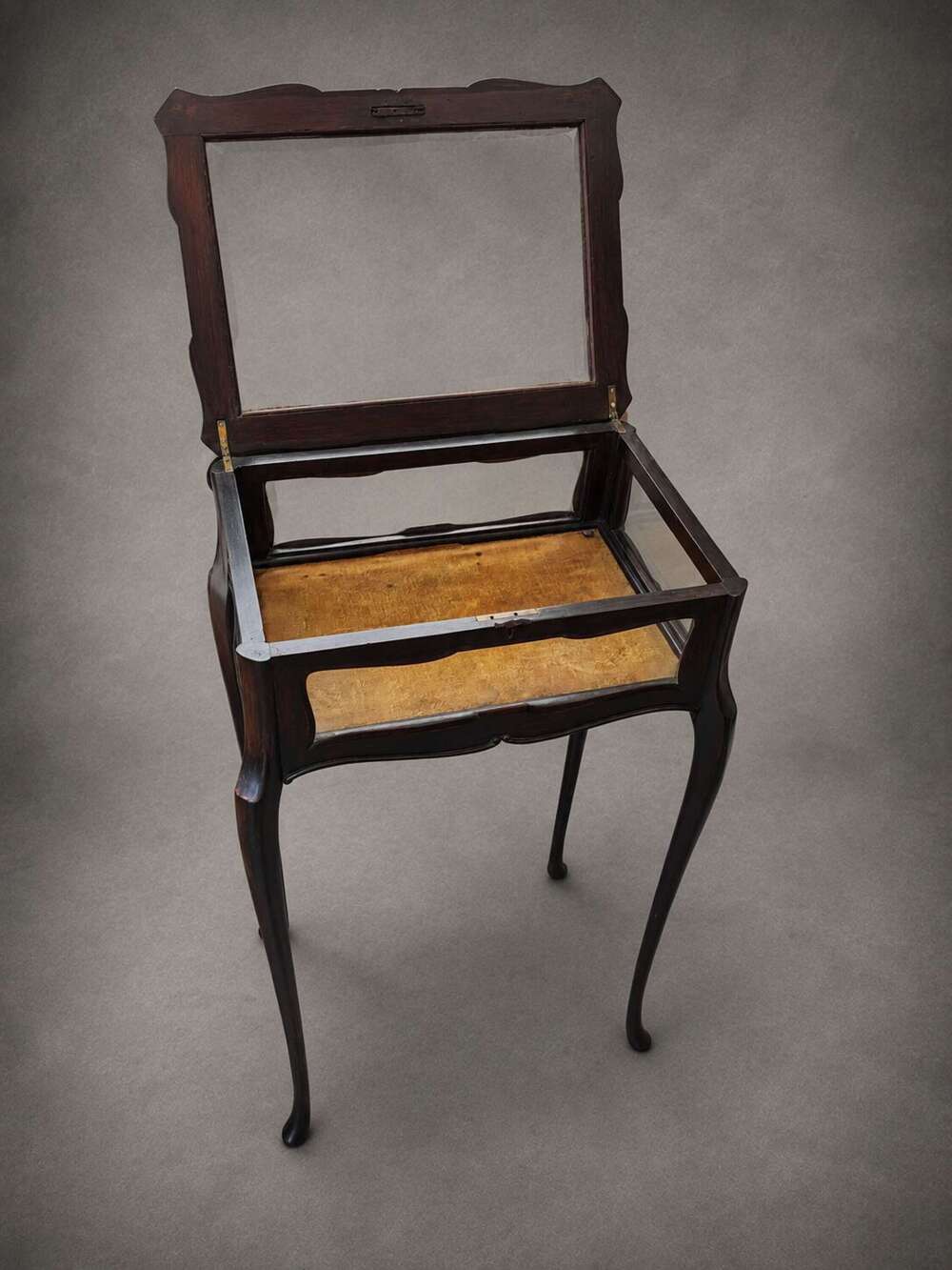 Antique Glass Display Table