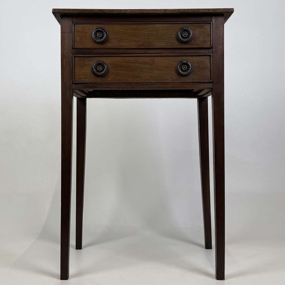 Antique 20th Century Small Side Table In Mahogany