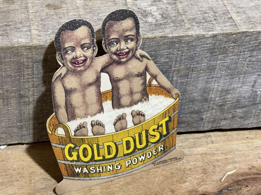Fairbank London Gold Dust Twins Black Americana Soap Advertising Trade Card Ephemera c1900