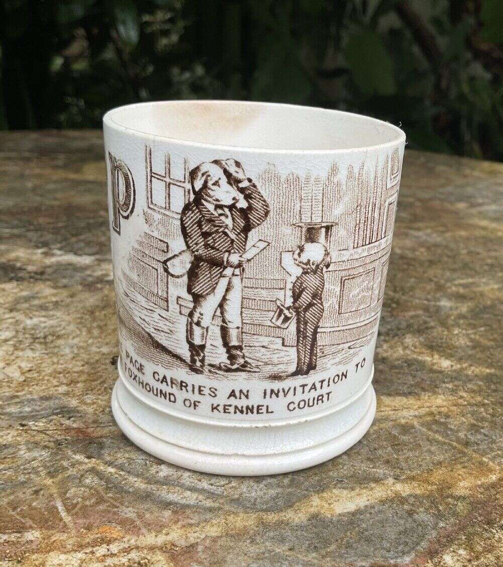 Child's Nursery Pug Dog Mug C1880