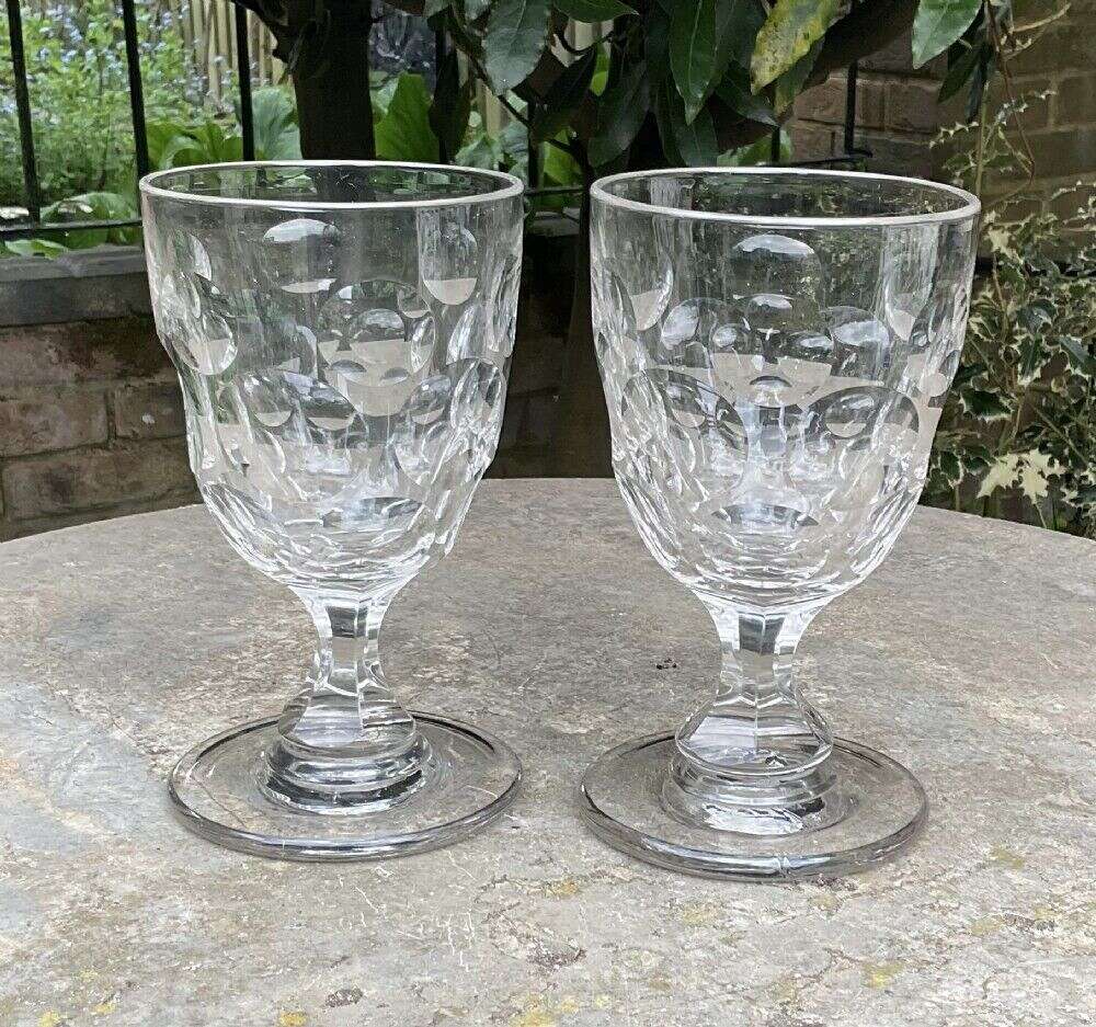 Unusually Large Pair Of Victorian Rummers