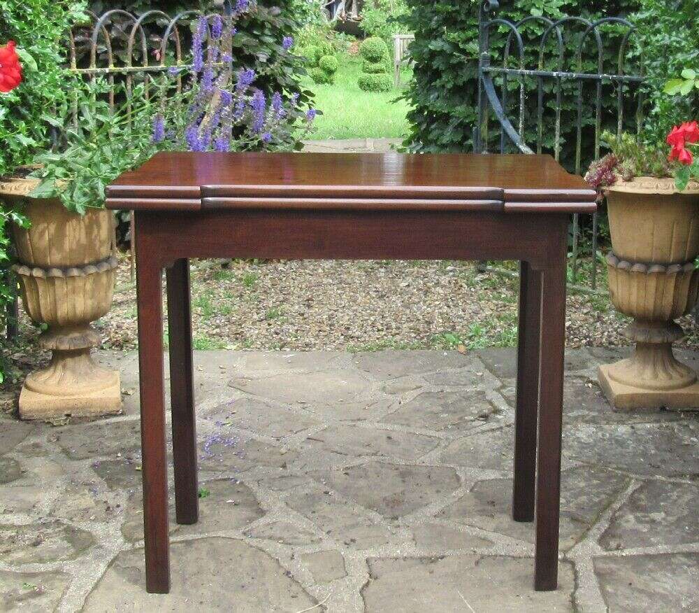 Fine Georgian Mahogany Card Table C1760