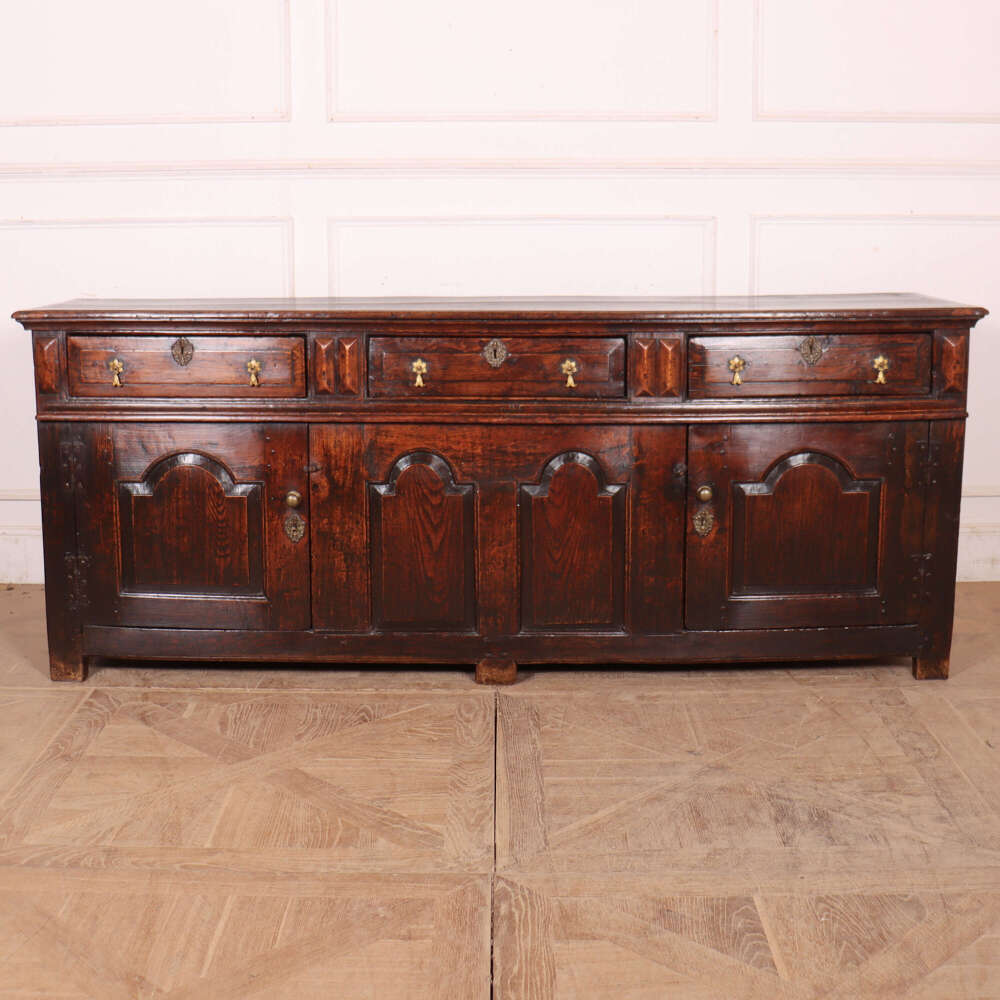 English Oak Dresser Base