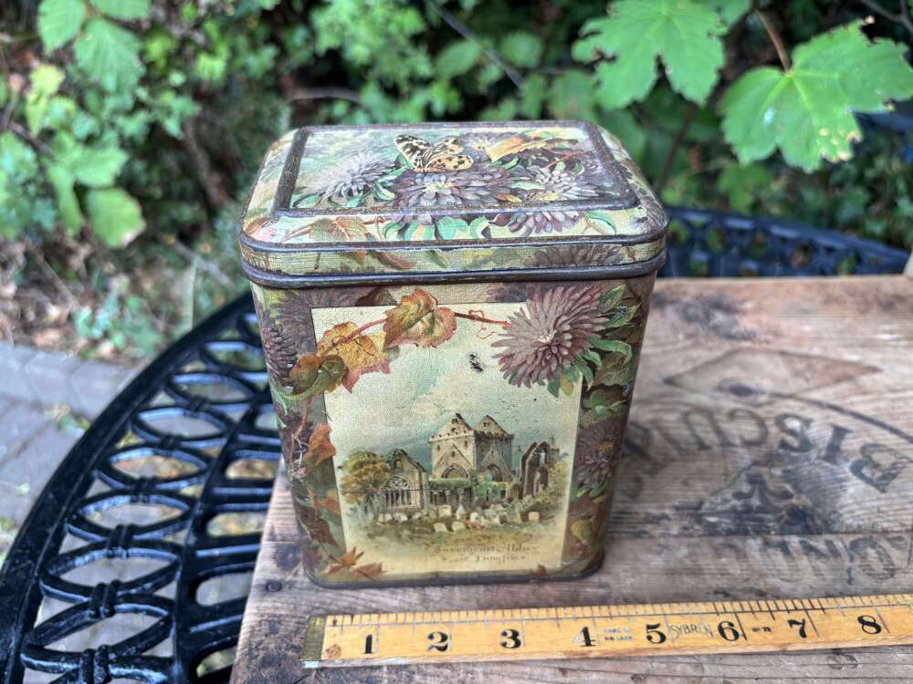 Carr's Butterfly Biscuit Tin c1900s