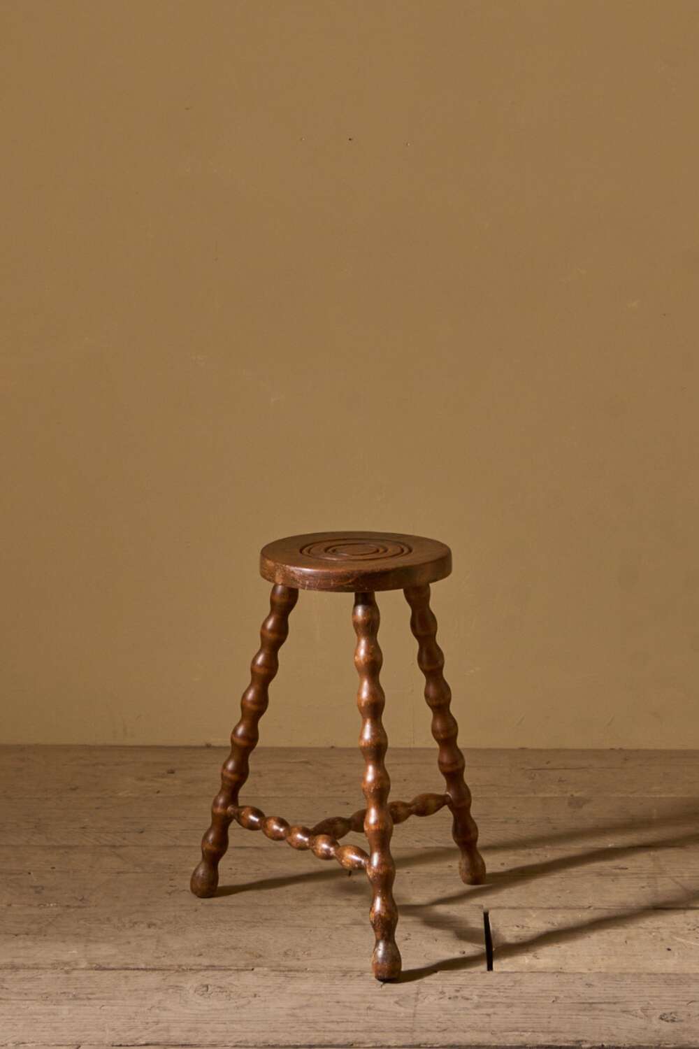 Mid Century Bobbin Legged Stool