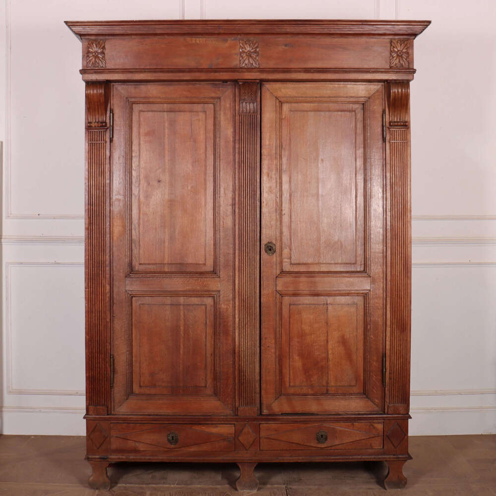 Danish Oak Wardrobe
