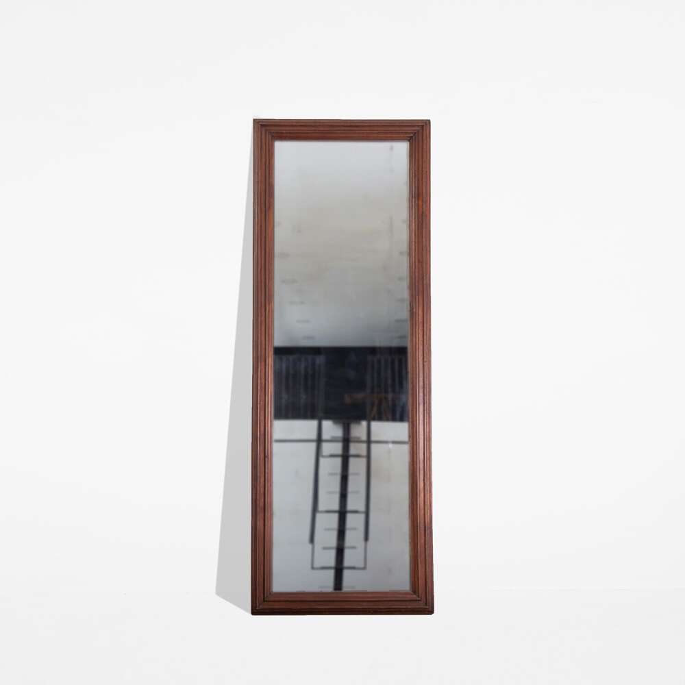 19th Century Walnut Framed Antique Mirror