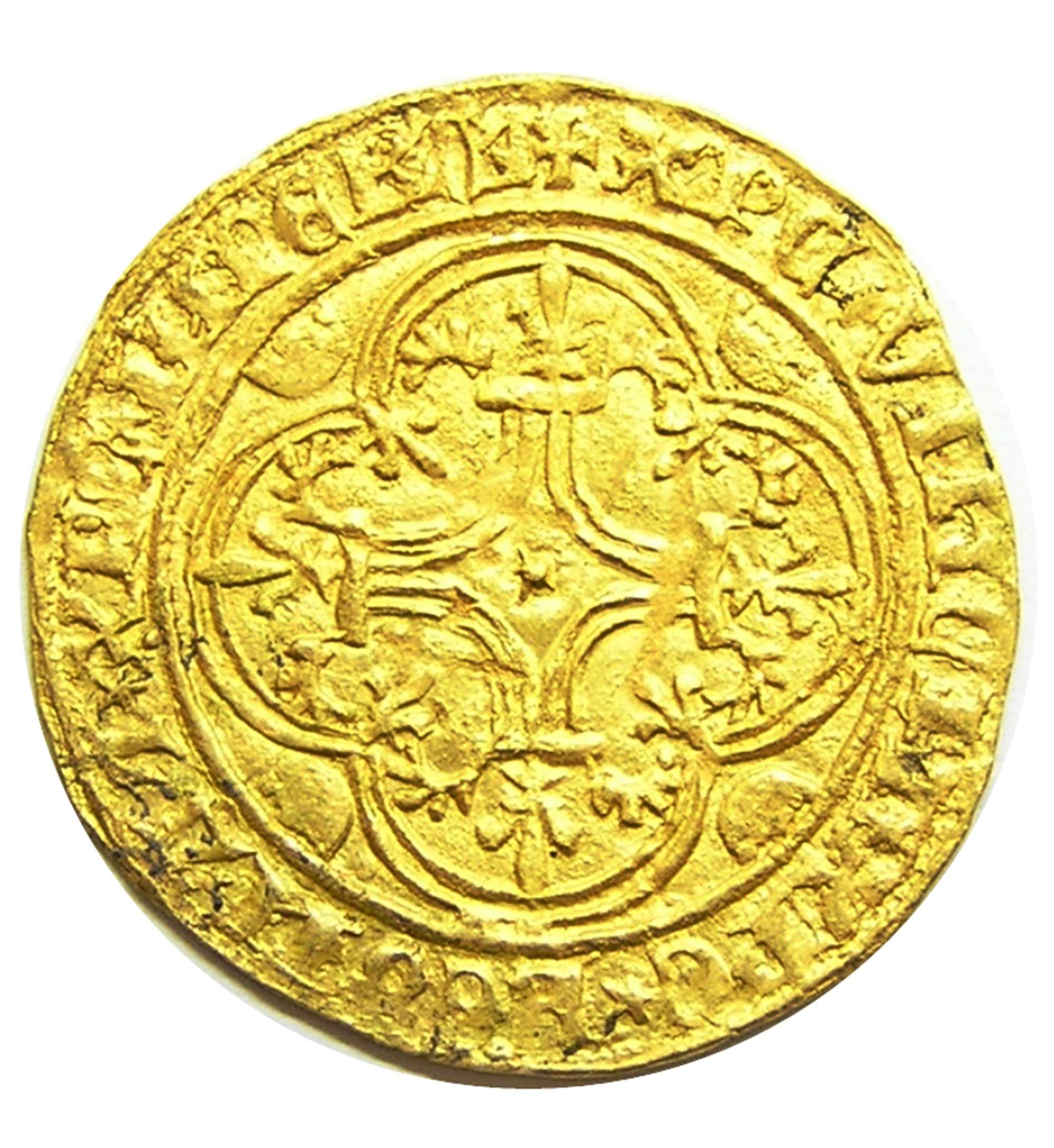 Medieval France: Ecu d'Or - Charles VI
