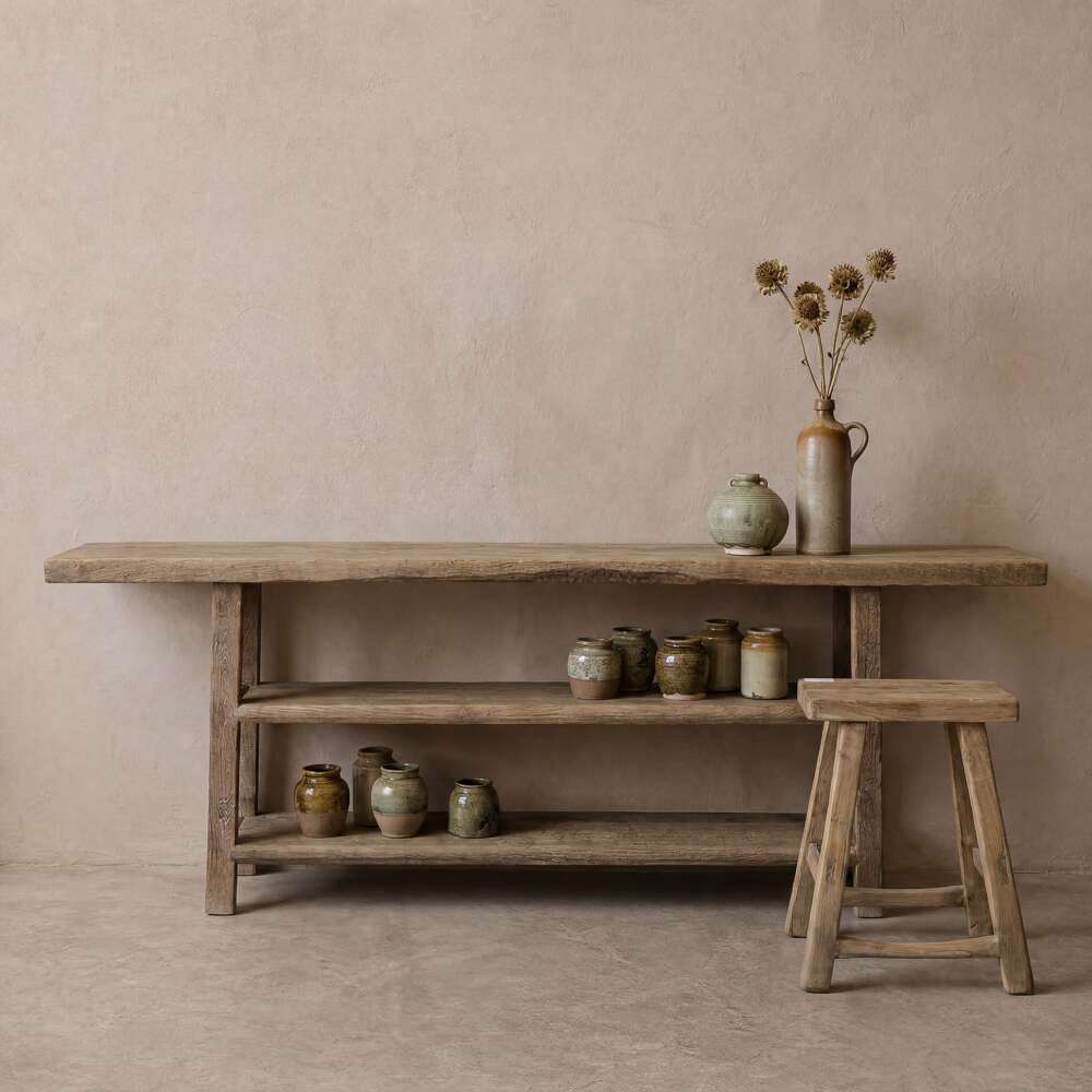 Nathaniel Reclaimed Console Table