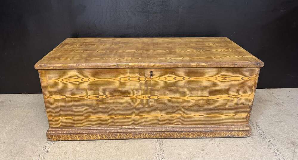 Early Welsh Pine Chest