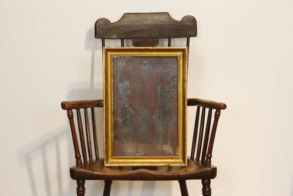 Lovely 19th Century French Gilt Framed Antique Rectangular Mirror