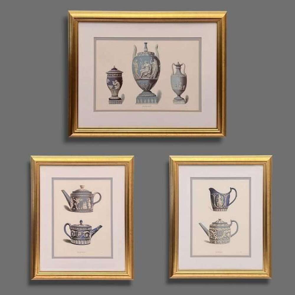 Quality Set of Wedgwood Jasperware Prints